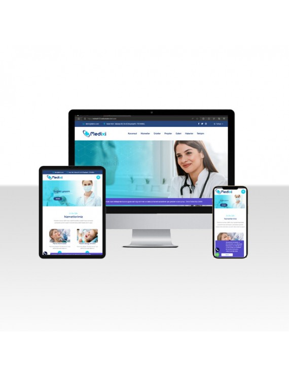 Sağlık Web Site Paketi Medixi