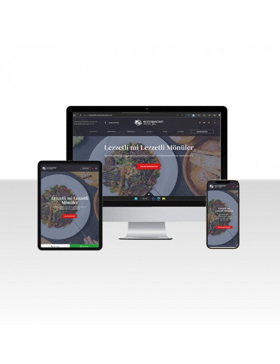 Cafe & Restoran Web Paketi Cyle