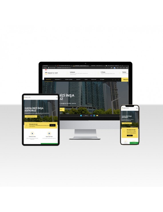 İnşaat / Yapı Web Paketi Tanus