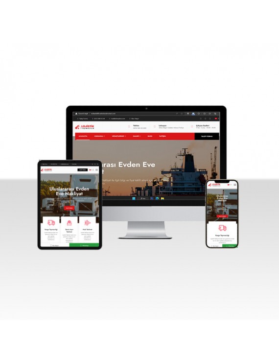 Nakliyat / Lojistik Web Paketi Hook