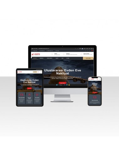 Nakliyat / Lojistik Web Paketi Kai