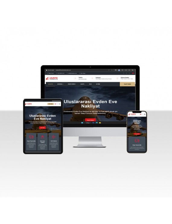 Nakliyat / Lojistik Web Paketi Kai