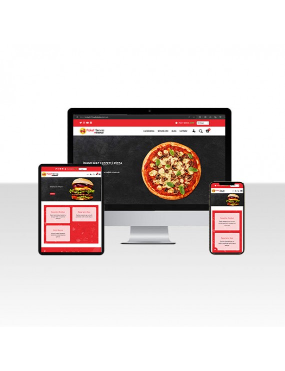 Yemek Paket Servis Web Sitesi