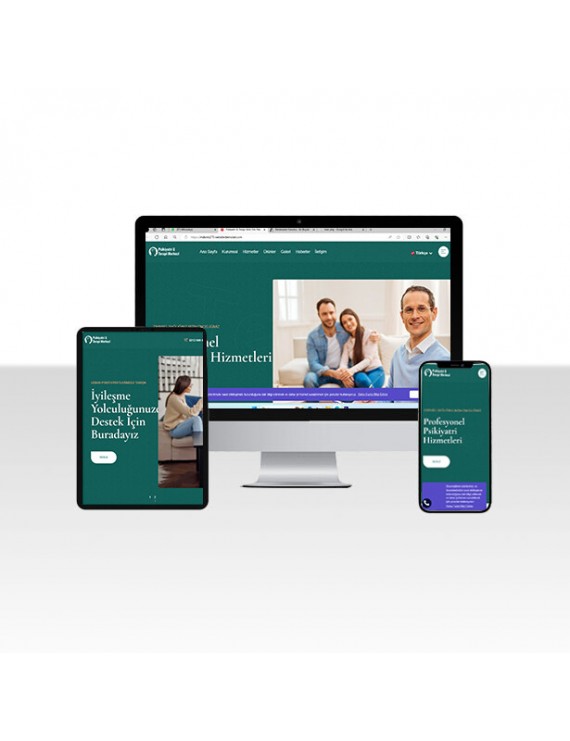 Psikiyatri ve Terapi Merkezi Web Sitesi