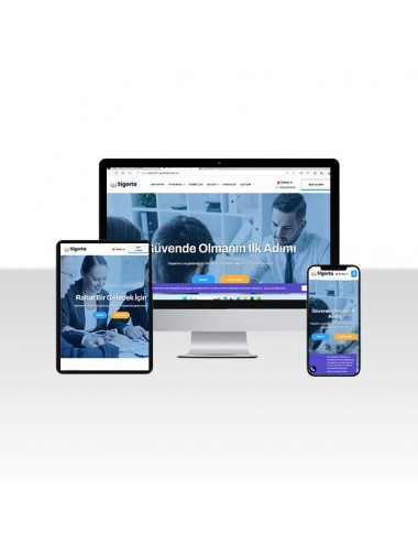 Sigortacılık Web Sitesi Paketi - Güven