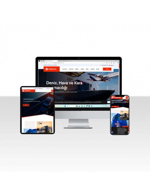 Uluslararası Taşımacılık ve Dağıtım Şirketi Web Paketi