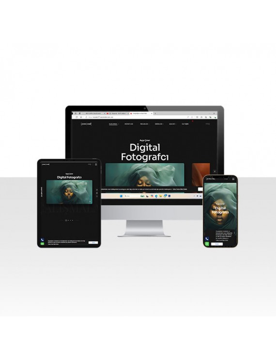 Kreatif Medya ve Fotoğrafçılık Web Sitesi Paketi - Kivi