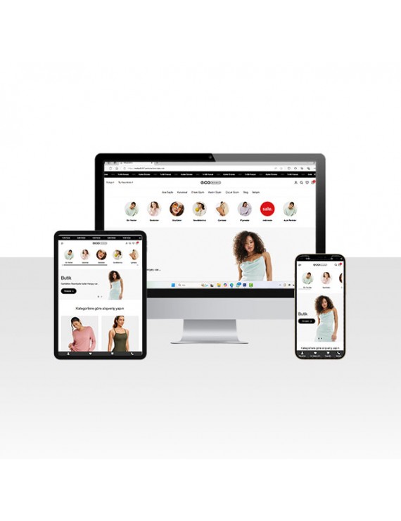 E-Ticaret Tekstil ve Giyim Web Sitesi Paketi - Haydi