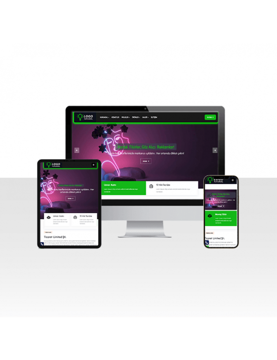 Led Tabela ve Açık Hava Reklamcılığı Web Sitesi - Neon