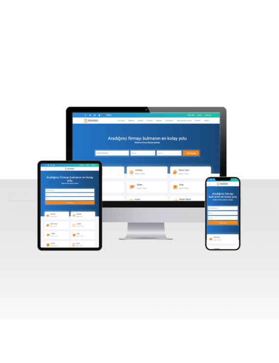 Hazır Php Firma Rehberi Yazılımı Web Sitesi - Deniz