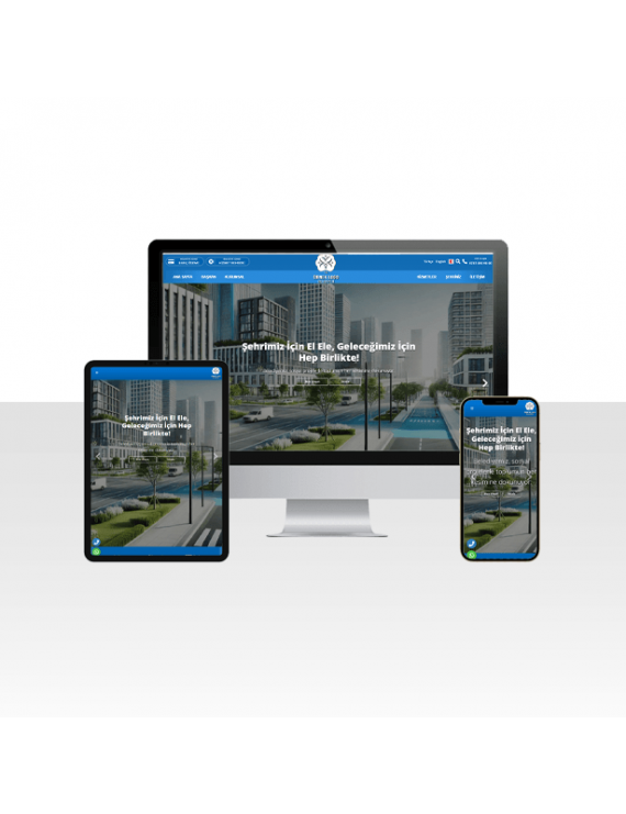 Belediye, Köy, İlçe ve Şehir Tanıtımı Web Sitesi Paketi - Mega